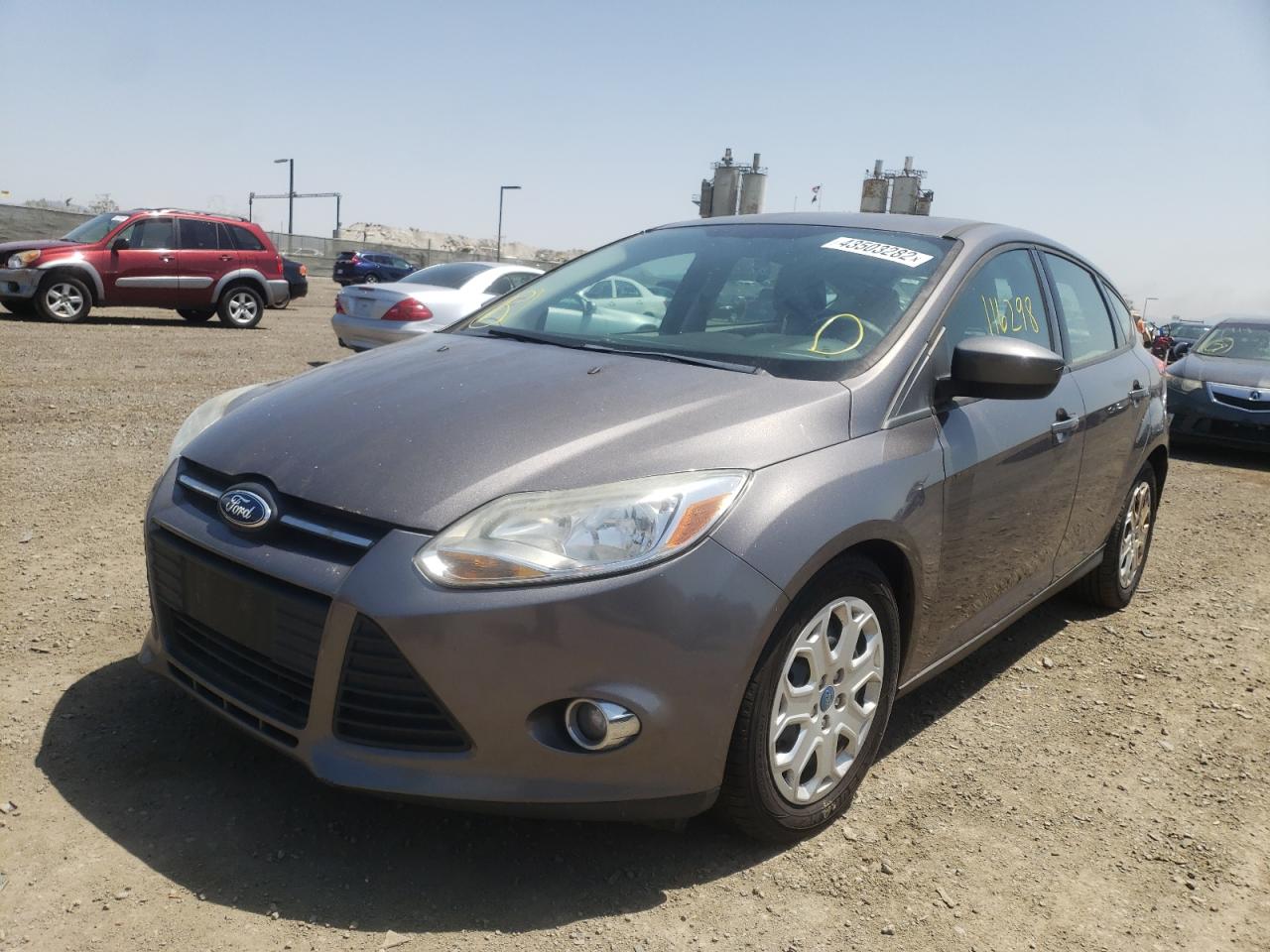 Photo 2 from auction – 2012 FORD FOCUS SE with VIN 1FAHP3K26CL240581
