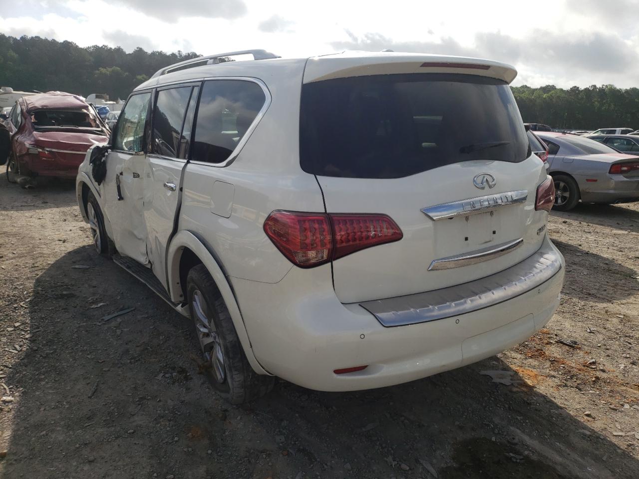Photo 3 from auction – 2017 INFINITI QX80 BASE with VIN JN8AZ2NF8H9642125