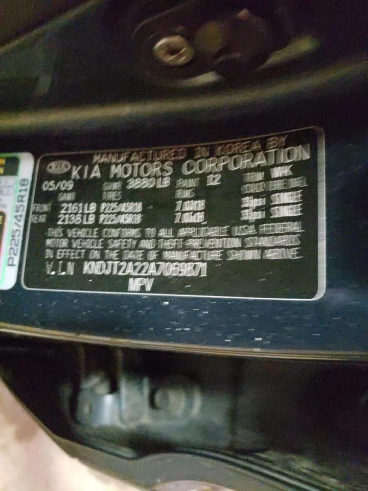 Photo 10 from auction – 2010 KIA SOUL + with VIN KNDJT2A22A7069871