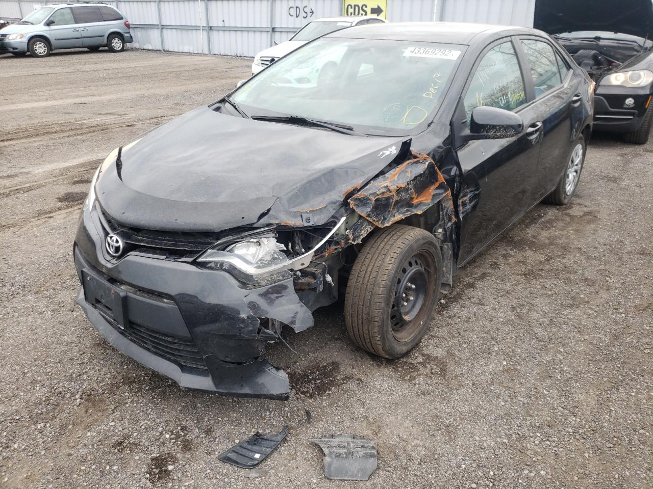 Photo 2 from auction – 2016 TOYOTA COROLLA L with VIN 2T1BURHE5GC559495