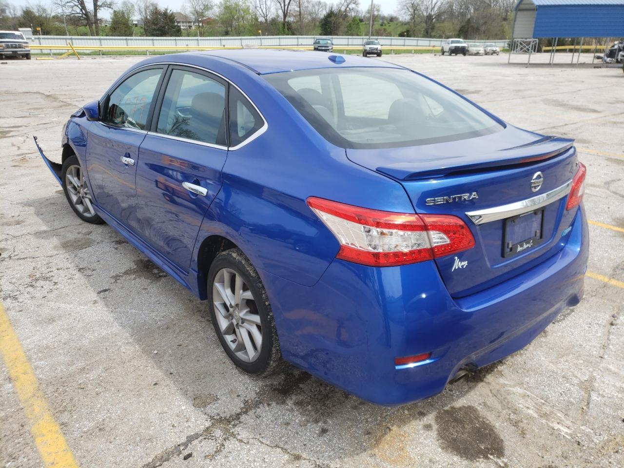 Photo 3 from auction – 2014 NISSAN SENTRA S with VIN 3N1AB7AP2EY287456