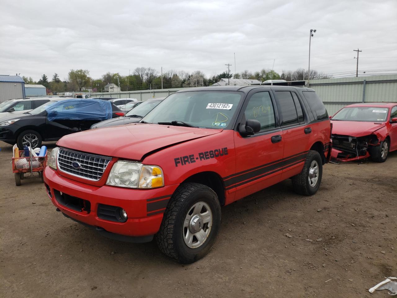 Photo 2 from auction – 2004 FORD EXPLORER X with VIN 1FMDU73K04ZB12189