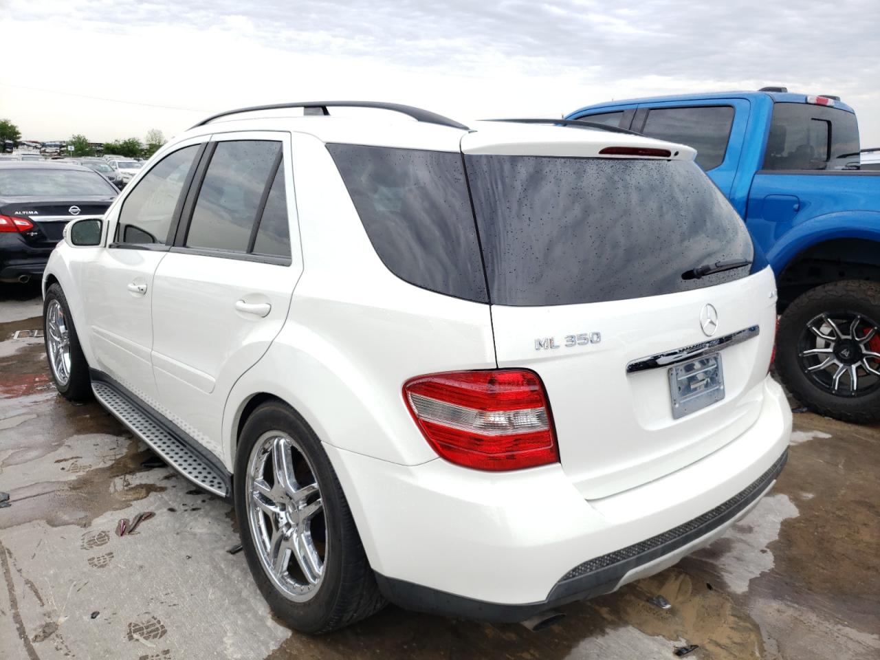 Photo 3 from auction – 2007 MERCEDES-BENZ ML 350 with VIN 4JGBB86E87A231443