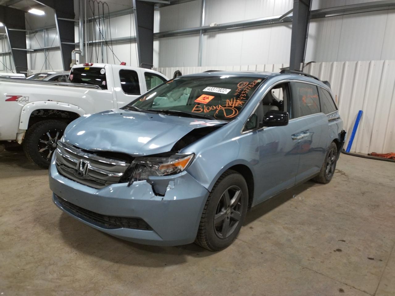 Photo 2 from auction – 2013 HONDA ODYSSEY EX with VIN 5FNRL5H66DB061140