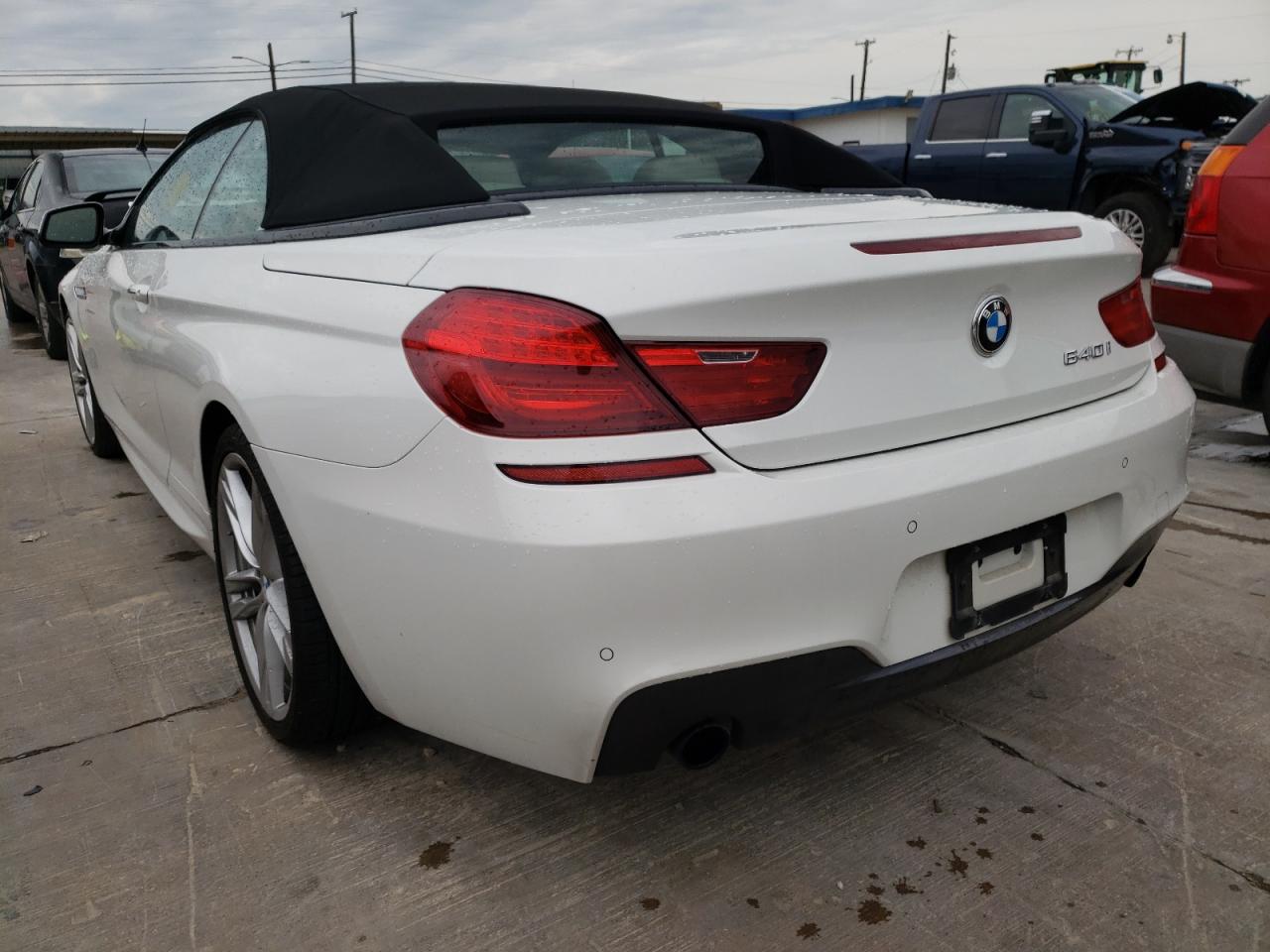Photo 3 from auction – 2015 BMW 640 I with VIN WBALW7C56FD596161