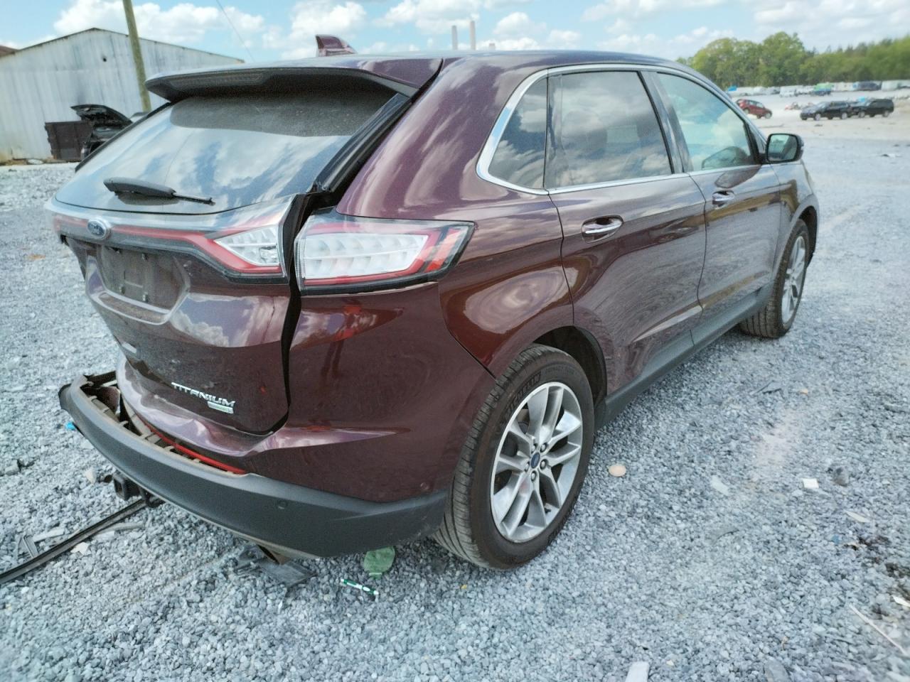 Photo 4 from auction – 2017 FORD EDGE TITAN with VIN 2FMPK3K97HBC29688