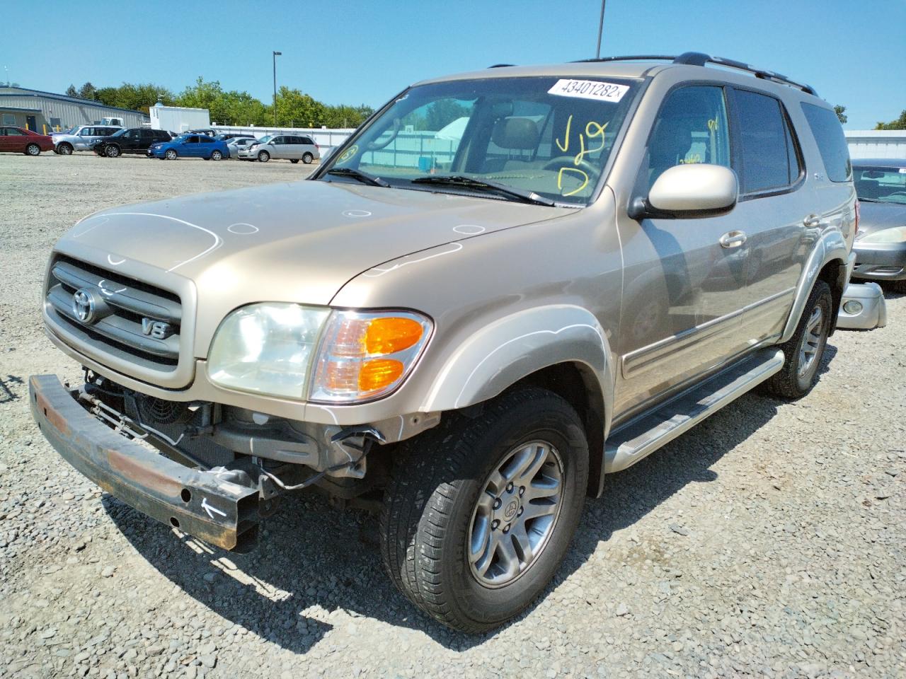 Photo 2 from auction – 2003 TOYOTA SEQUOIA SR with VIN 5TDZT34A13S156908