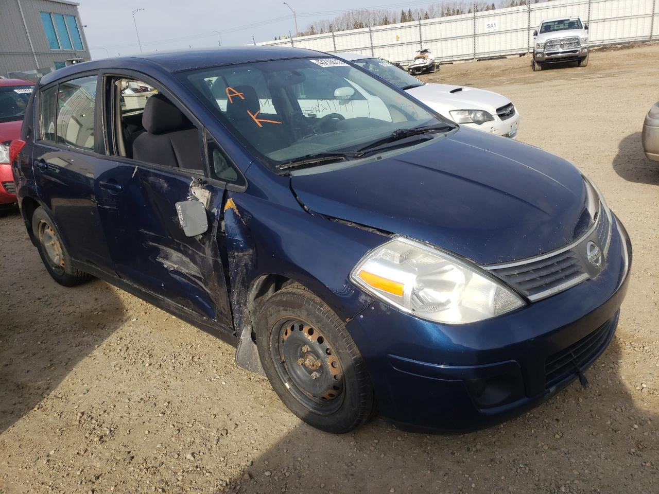 NISSAN VERSA S 2008 with VIN 3N1BC13E78L455166 - Photo from auction