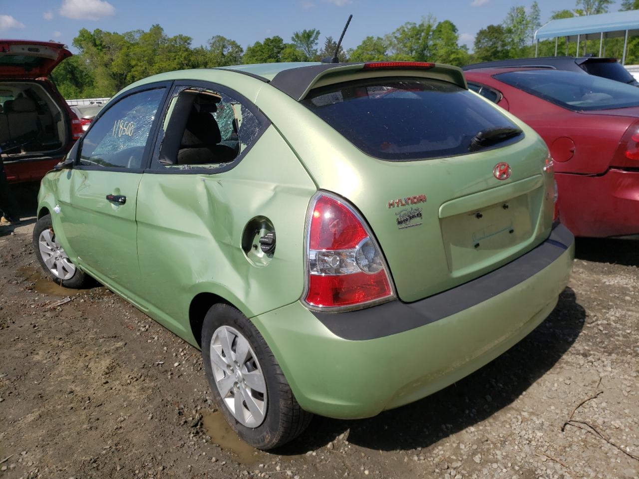 Photo 3 from auction – 2010 HYUNDAI ACCENT BLU with VIN KMHCM3AC5AU167813
