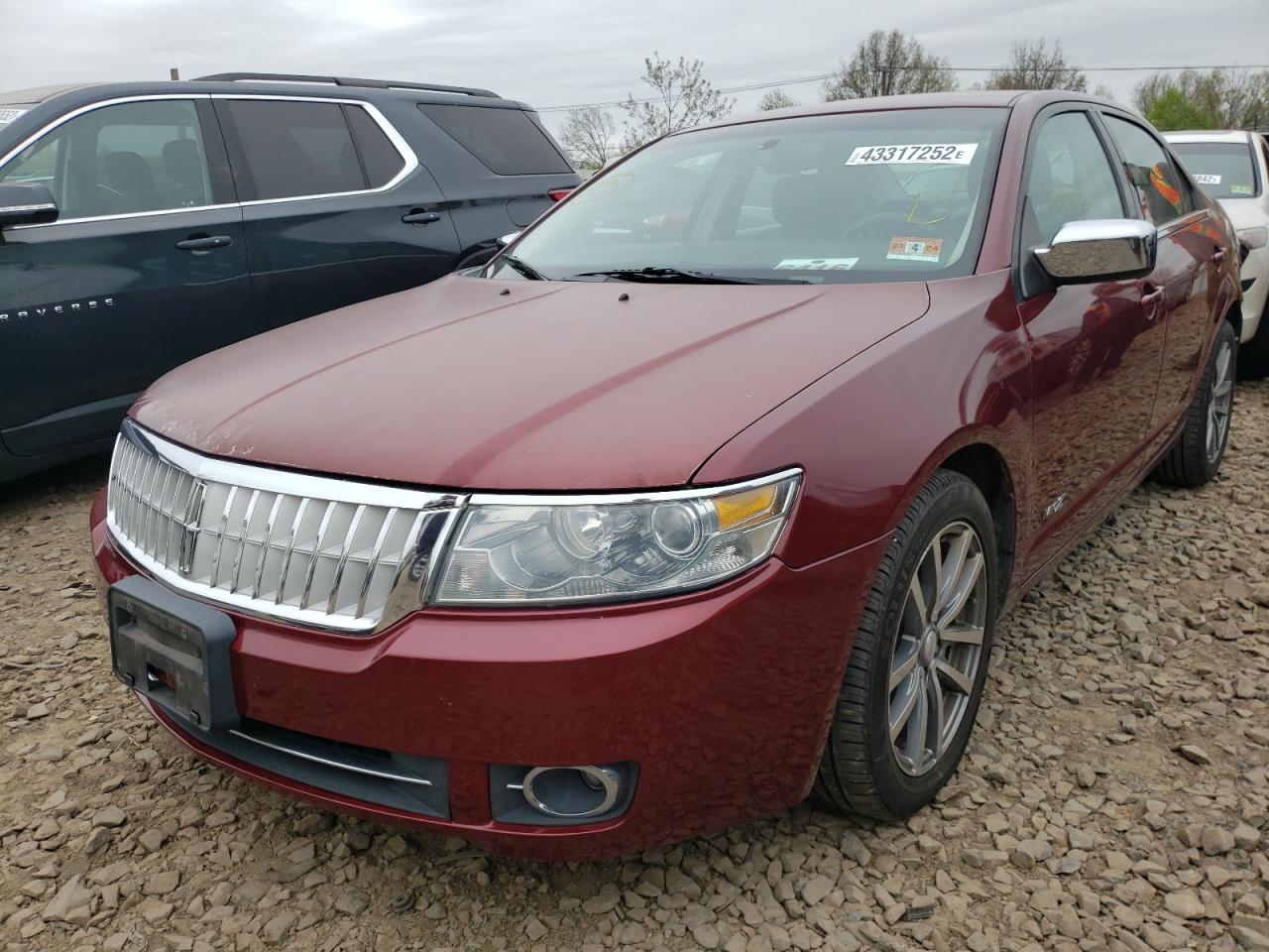 Photo 2 from auction – 2007 LINCOLN MKZ with VIN 3LNHM28T87R642778