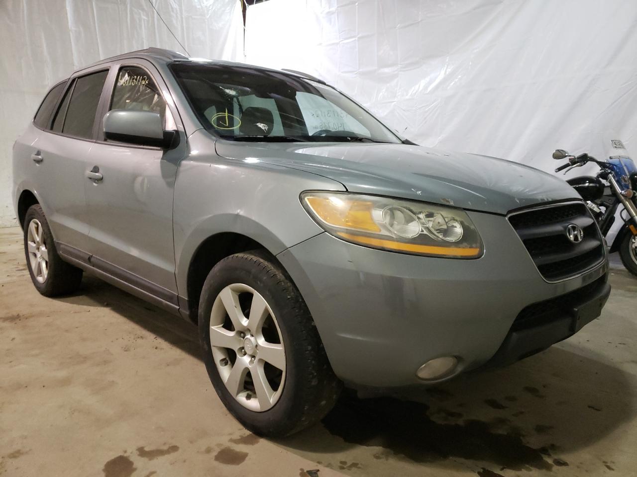 HYUNDAI SANTA FE S 2008 with VIN 5NMSH73E08H204763 - Photo from auction