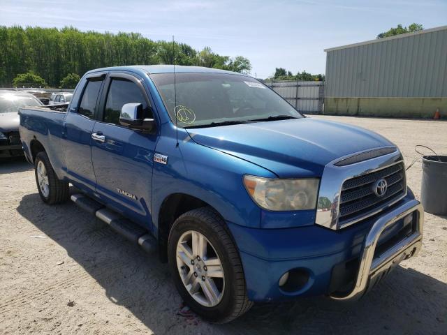 TOYOTA TUNDRA DOU 2007 with VIN 5TBBV58167S451941 - Photo from auction