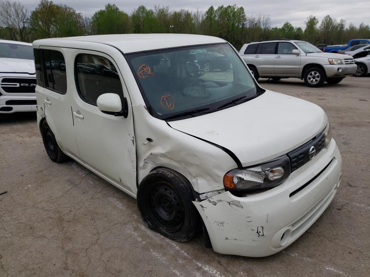 NISSAN CUBE BASE 2011 with VIN JN8AZ2KR0BT206202 - Photo from auction