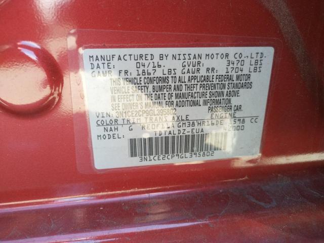 Photo 10 from auction – 2016 NISSAN VERSA NOTE with VIN 3N1CE2CP9GL395802