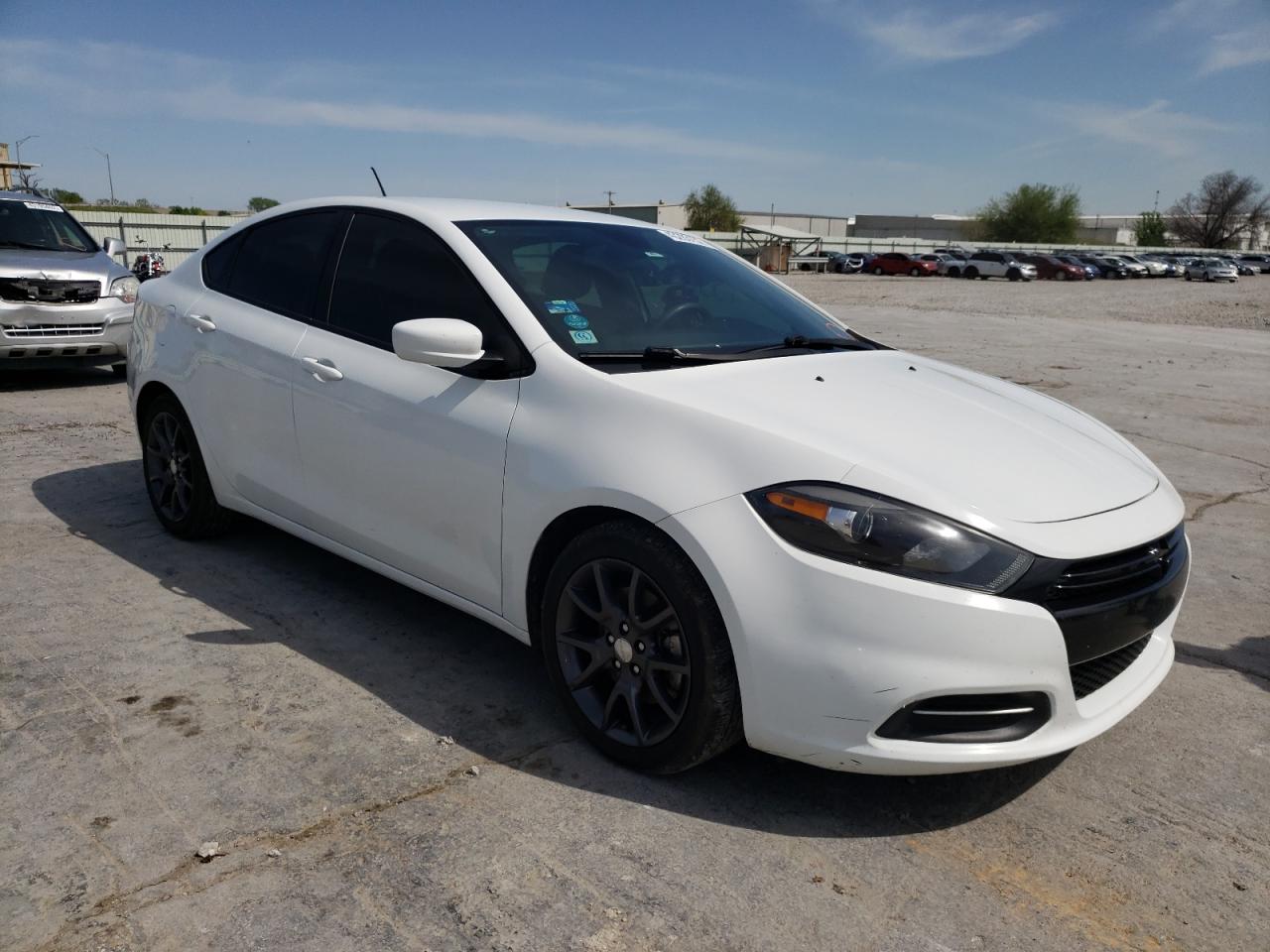 DODGE DART SE 2016 with VIN 1C3CDFAA8GD533748 - Photo from auction