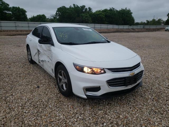 CHEVROLET MALIBU LS 2017 with VIN 1G1ZB5ST0HF186386 - Photo from auction