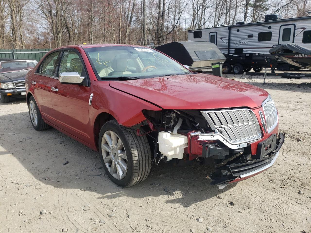 LINCOLN MKZ 2012 with VIN 3LNHL2JC6CR807573 - Photo from auction