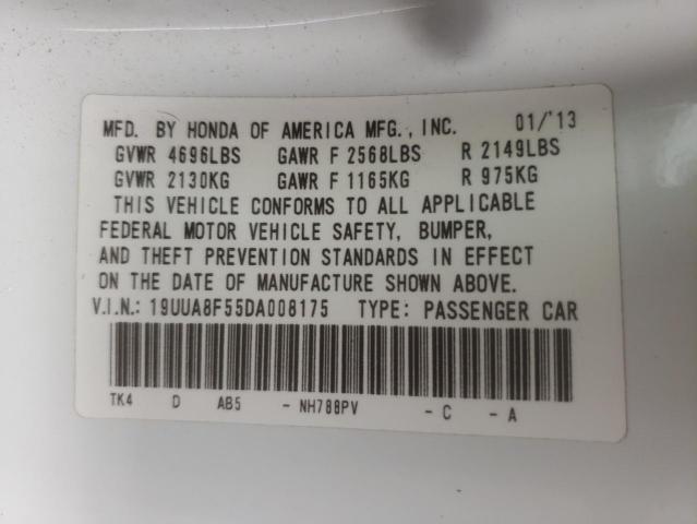 Zdjęcie 10 z aukcji – 2013 ACURA TL TECH z VIN 19UUA8F55DA008175