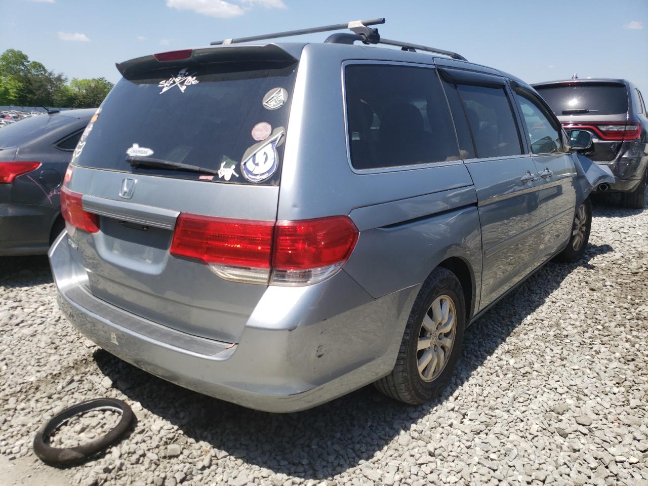 Photo 4 from auction – 2008 HONDA ODYSSEY EX with VIN 5FNRL38478B038605