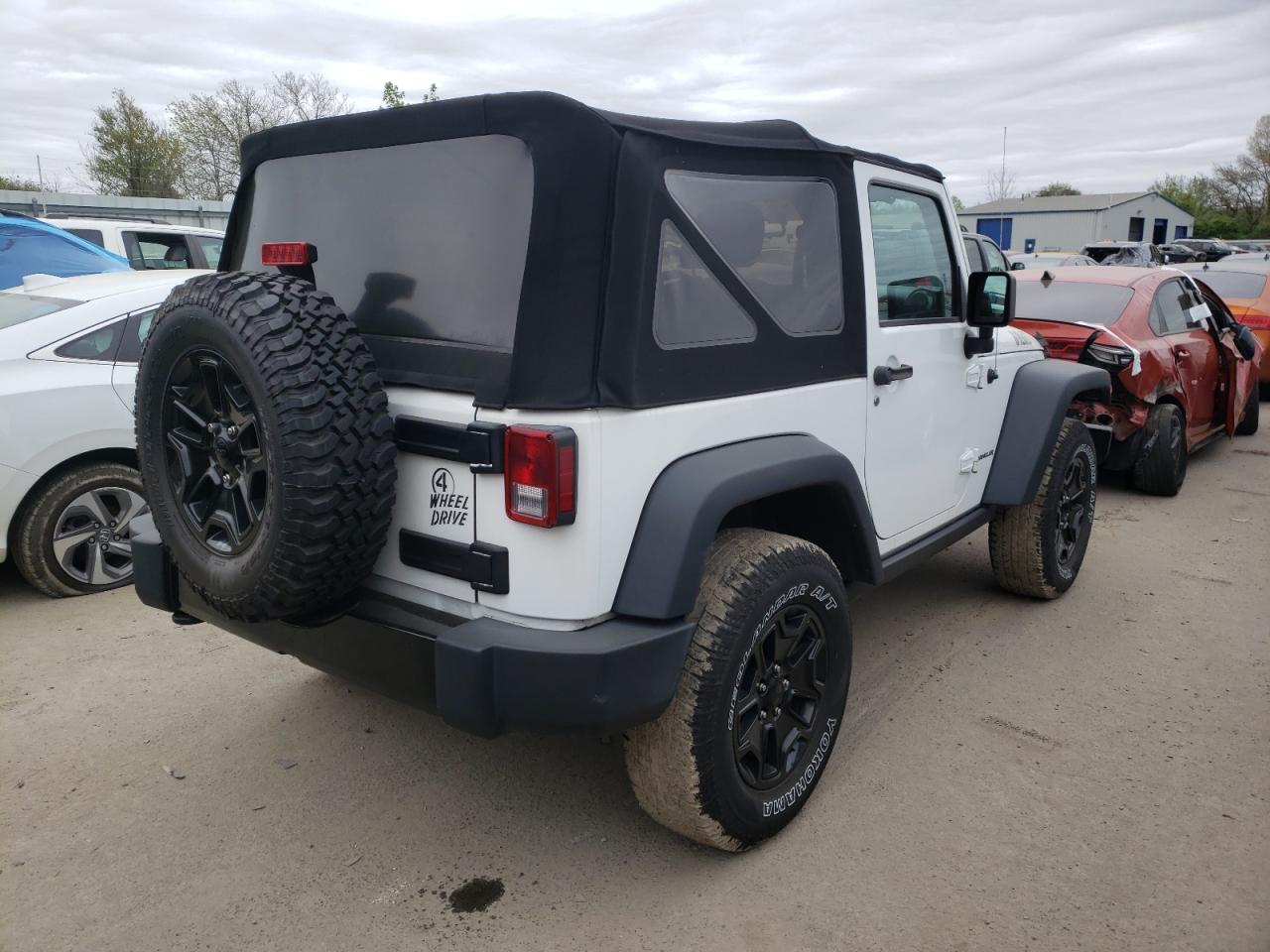 Photo 4 from auction – 2017 JEEP WRANGLER S with VIN 1C4AJWAG3HL746114