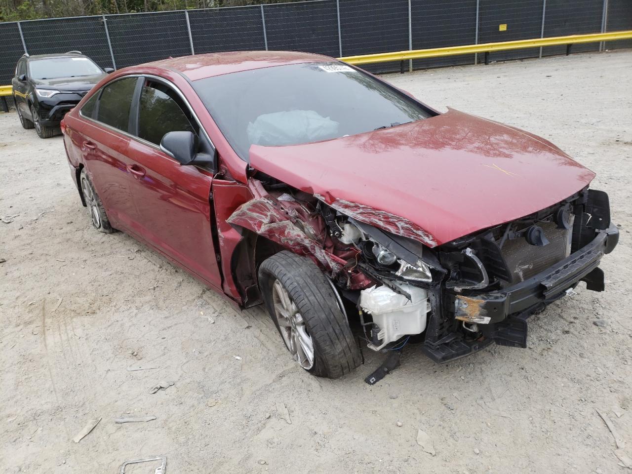 HYUNDAI SONATA SE 2016 with VIN 5NPE24AF6GH312203 - Photo from auction