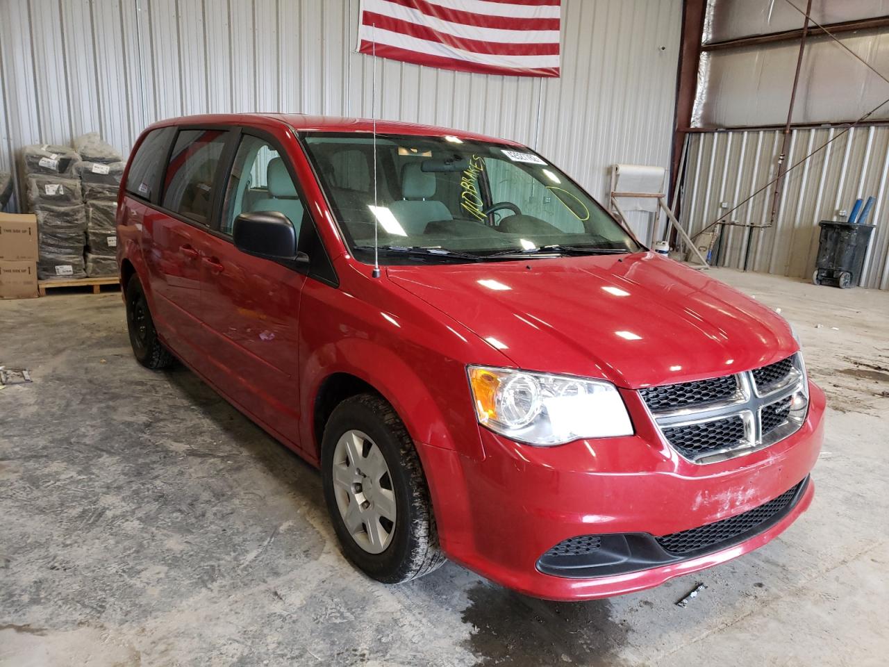 DODGE GRAND CARA 2012 with VIN 2C4RDGBG1CR336555 - Photo from auction