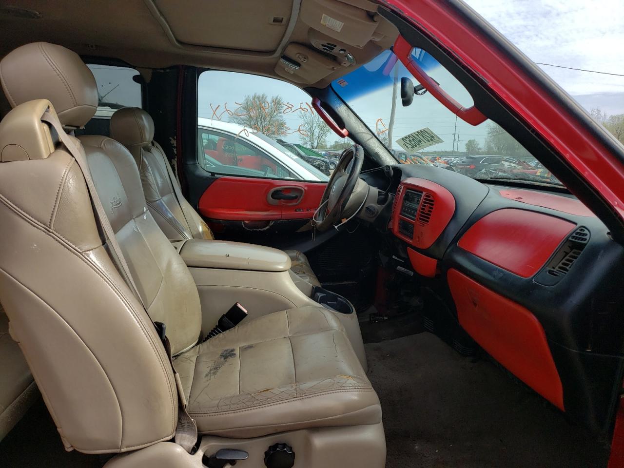 Photo 5 from auction – 2003 FORD F150 with VIN 2FTRX08L23CA74714