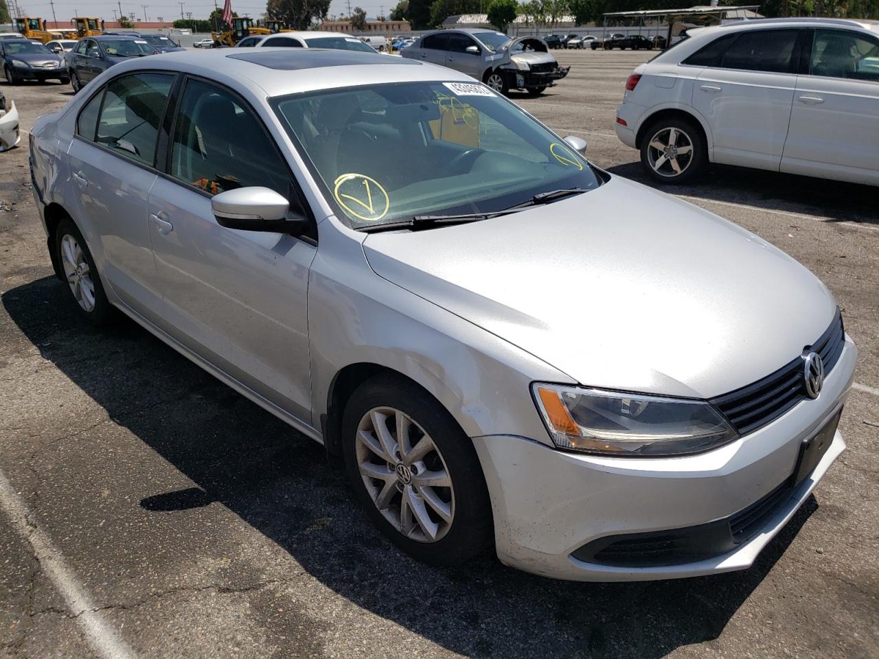 Photo 1 from auction – 2011 VOLKSWAGEN JETTA SE with VIN 3VWDZ7AJ2BM377045