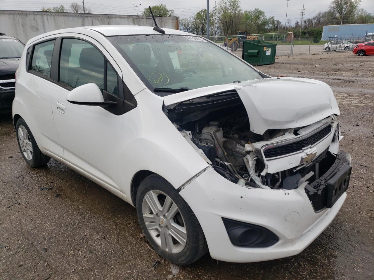 CHEVROLET SPARK LS 2014 with VIN KL8CA6S92EC462891 - Photo from auction