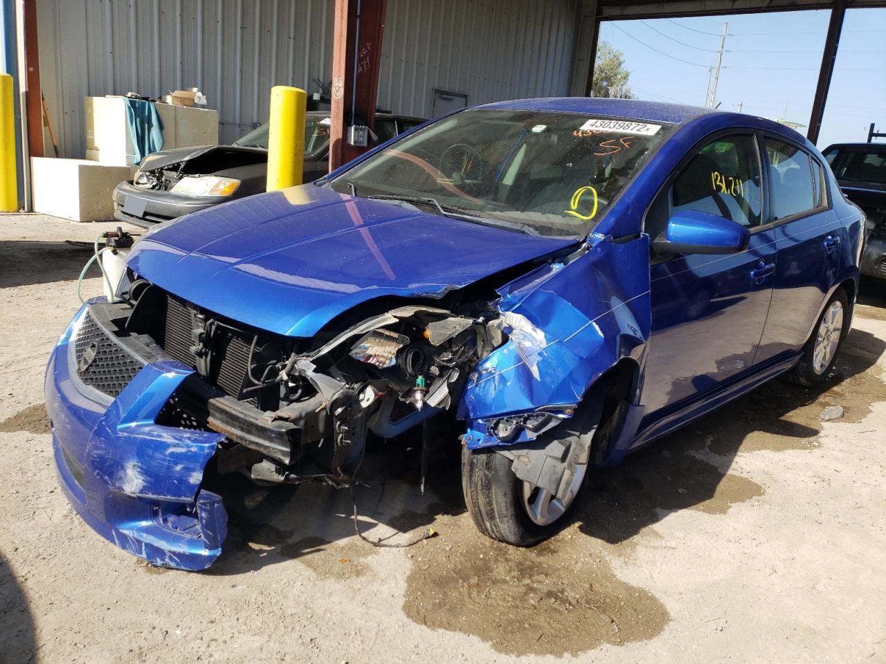 Photo 2 from auction – 2012 NISSAN SENTRA 2.0 with VIN 3N1AB6AP4CL647928