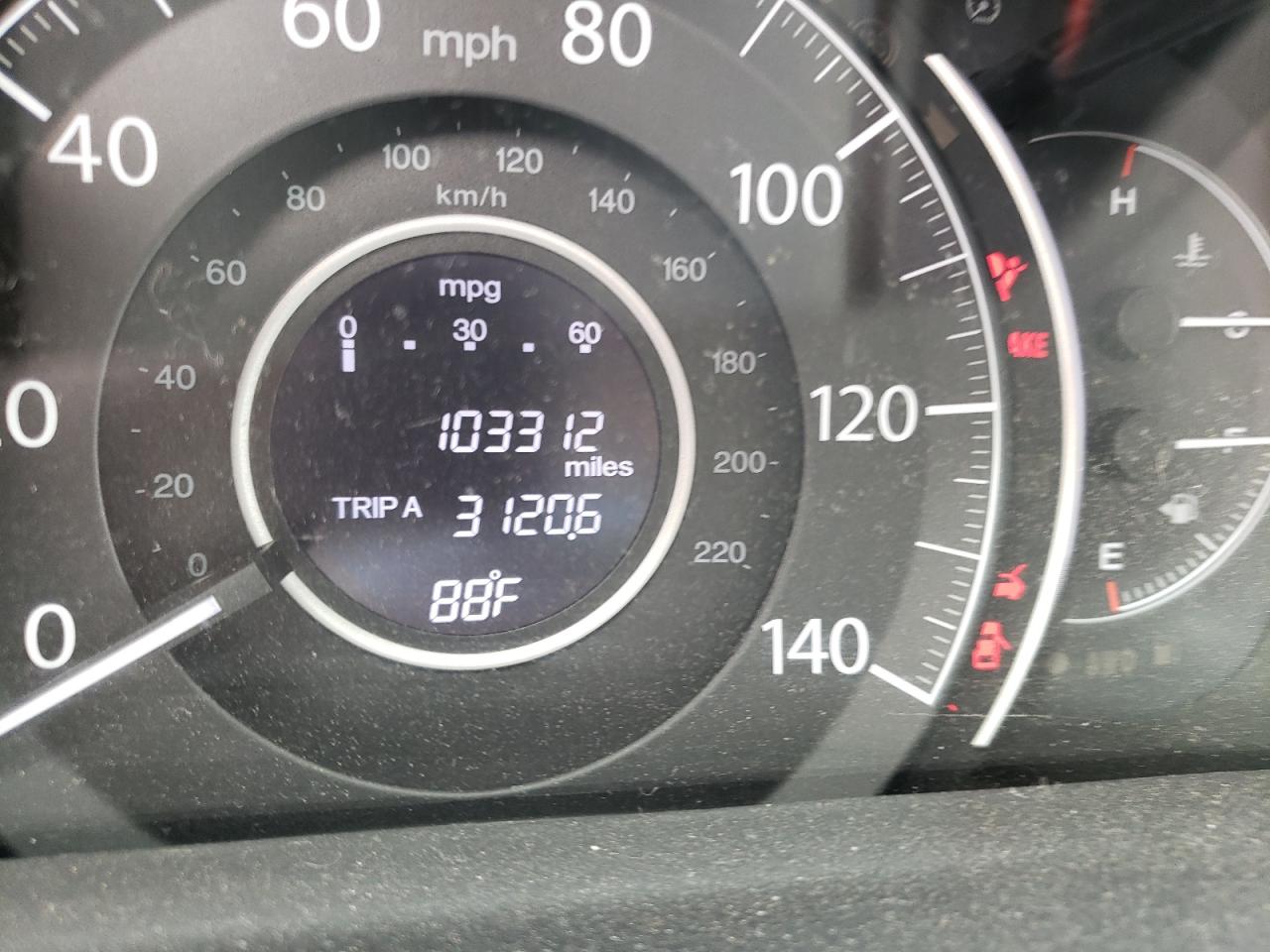 Photo 8 from auction – 2016 HONDA CR-V EX with VIN 2HKRM4H55GH708423