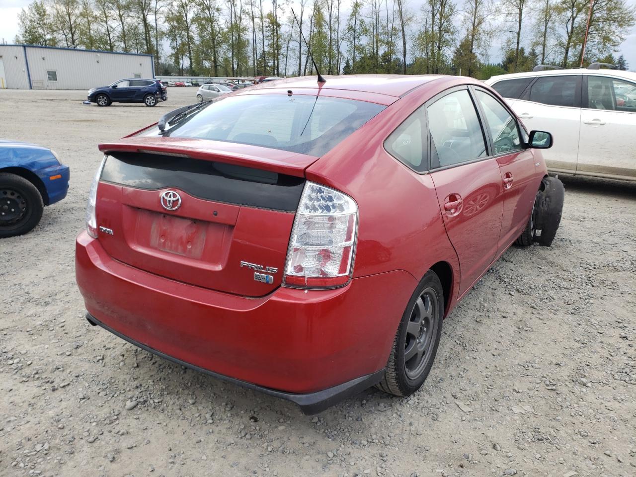 Photo 4 from auction – 2007 TOYOTA PRIUS with VIN JTDKB20U177587232