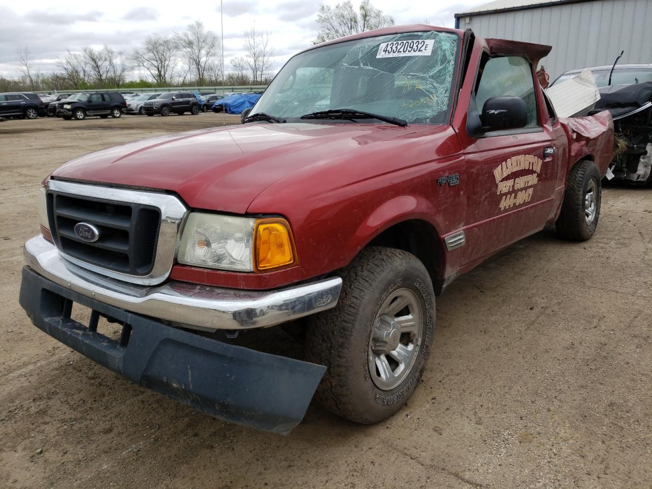 Photo 2 from auction – 2004 FORD RANGER SUP with VIN 1FTYR44E14PA20177