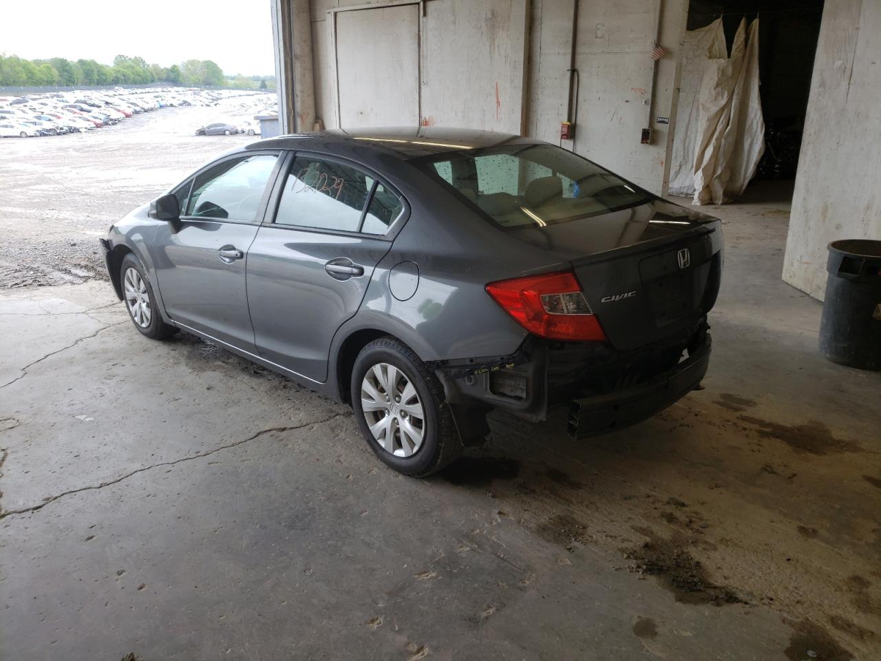 Photo 2 from auction – 2012 HONDA CIVIC LX with VIN 19XFB2F58CE062812