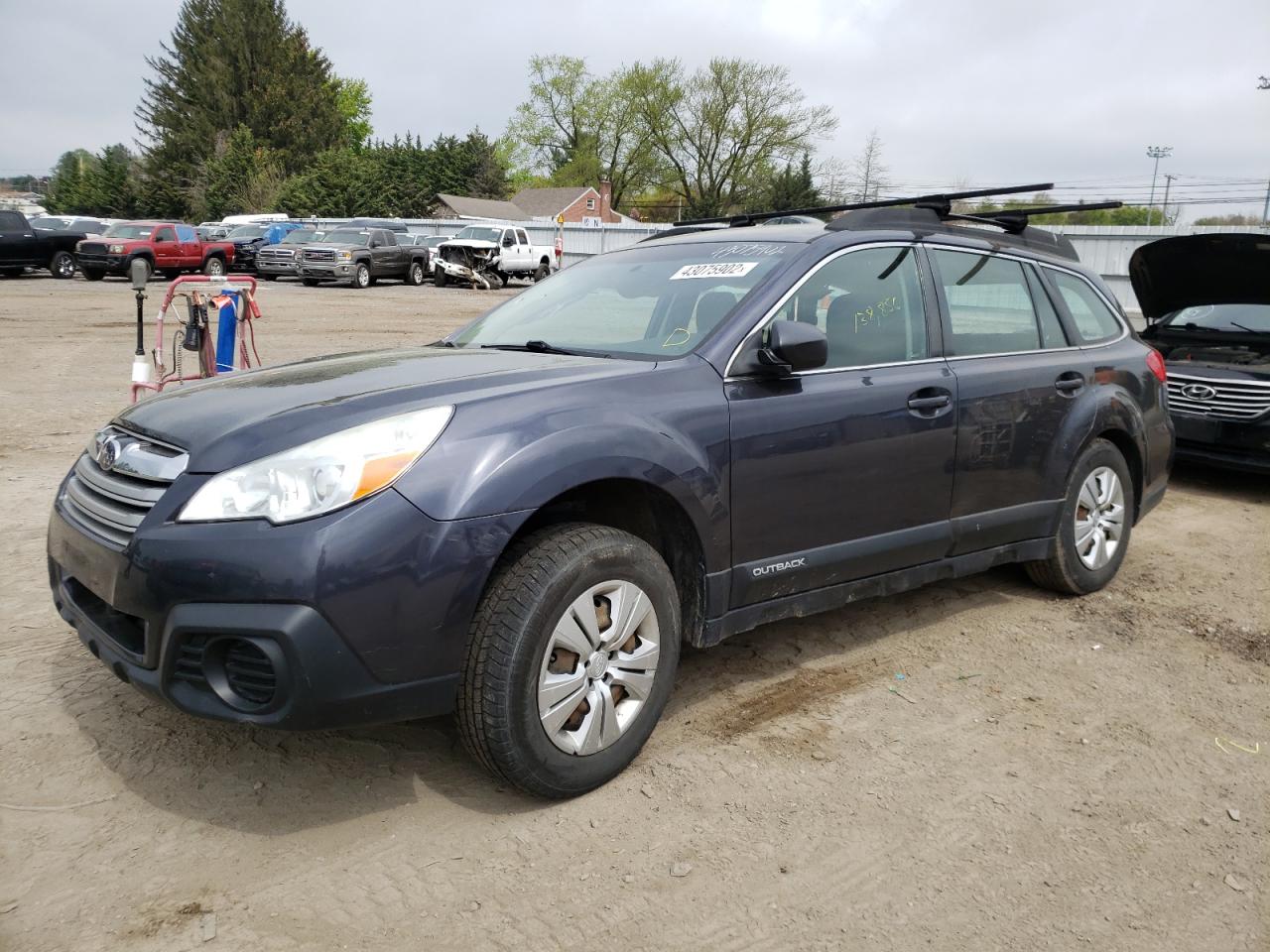 Photo 2 from auction – 2013 SUBARU OUTBACK 2. with VIN 4S4BRBAC9D1278541