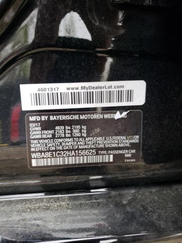 Photo 10 from auction – 2017 BMW 330E with VIN WBA8E1C32HA156625
