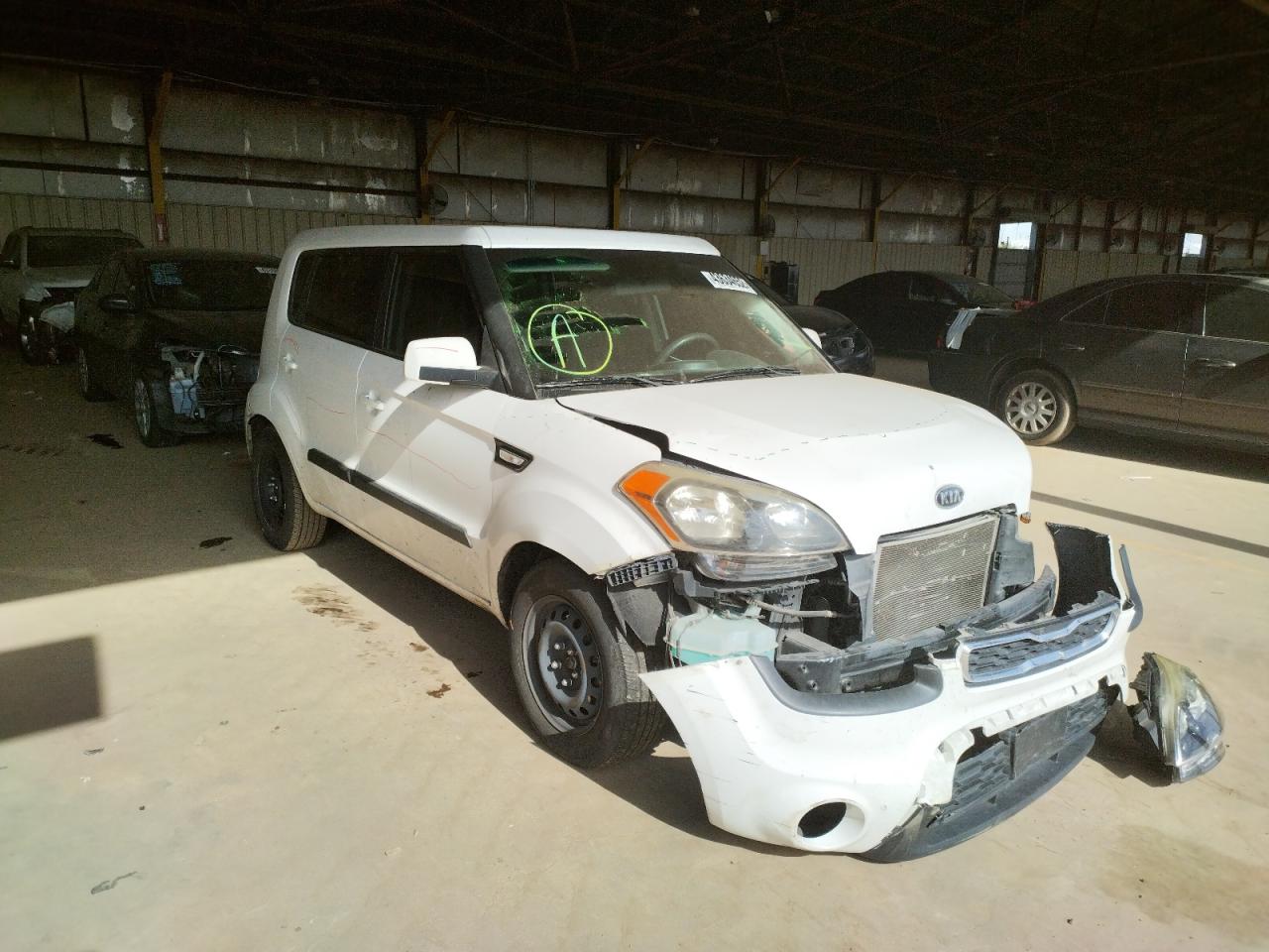 KIA SOUL 2012 with VIN KNDJT2A50C7476567 - Photo from auction