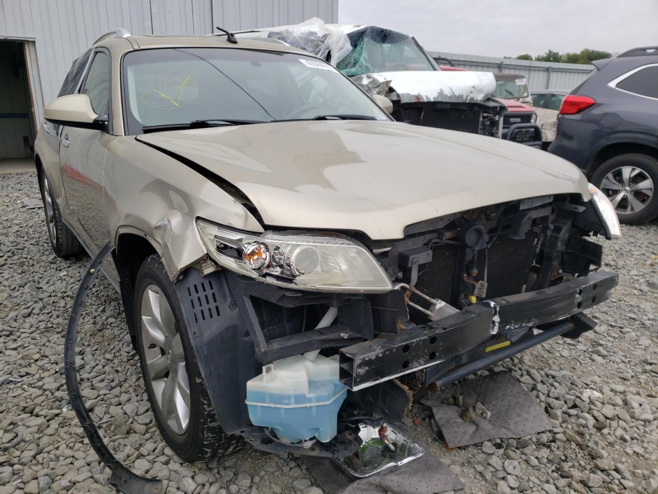 INFINITI FX35 2004 with VIN JNRAS08W94X216689 - Photo from auction