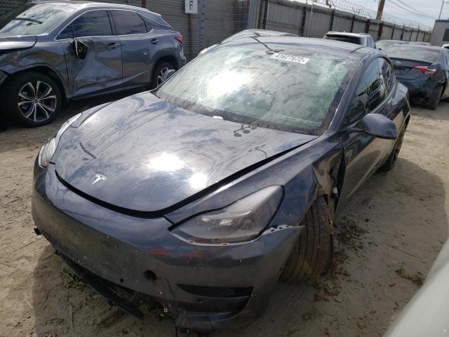 Photo 2 from auction – 2021 TESLA MODEL 3 with VIN 5YJ3E1ECXMF078106
