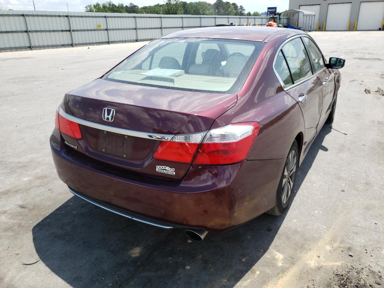 Photo 14 from auction – 2014 HONDA ACCORD with VIN 1HGCR2F3XEA110623