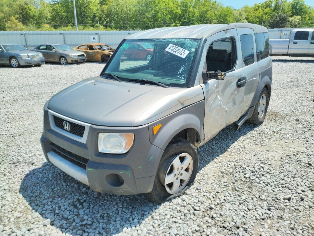 Photo 2 from auction – 2003 HONDA ELEMENT EX with VIN 5J6YH28563L044671