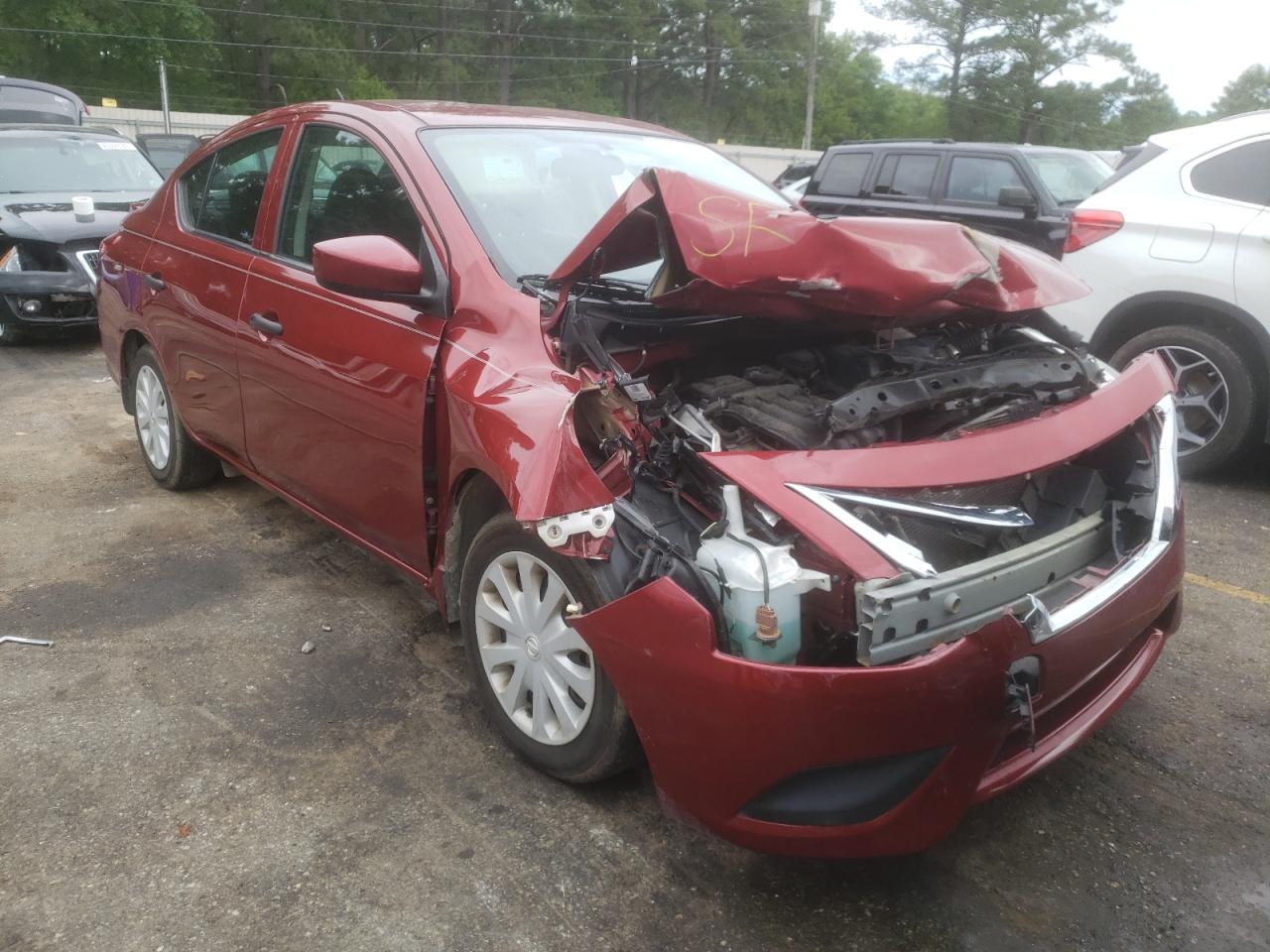 Photo 1 from auction – 2019 NISSAN VERSA S with VIN 3N1CN7APXKL803510