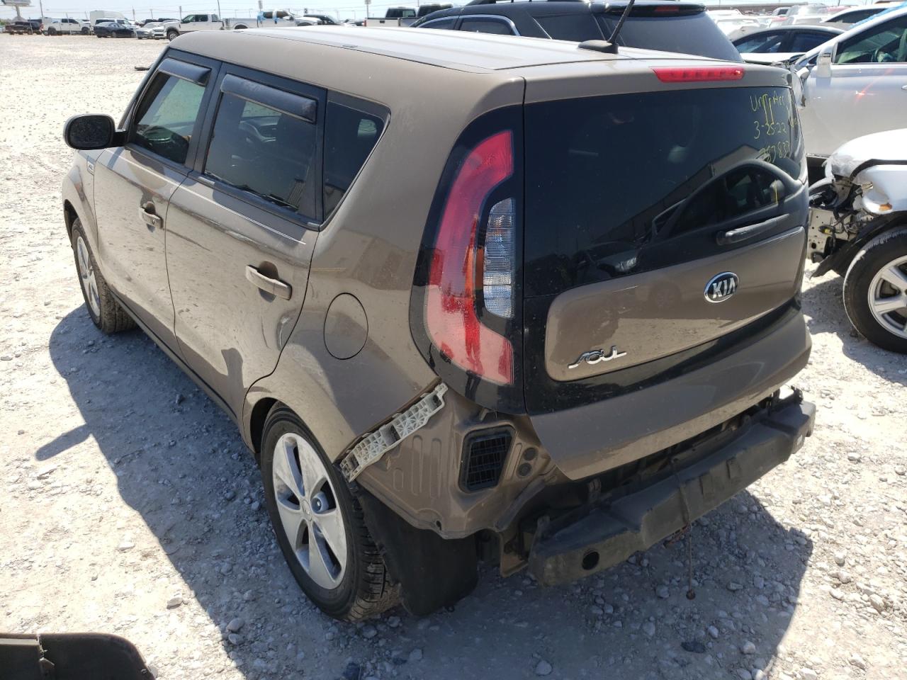 Photo 3 from auction – 2016 KIA SOUL with VIN KNDJN2A25G7306727