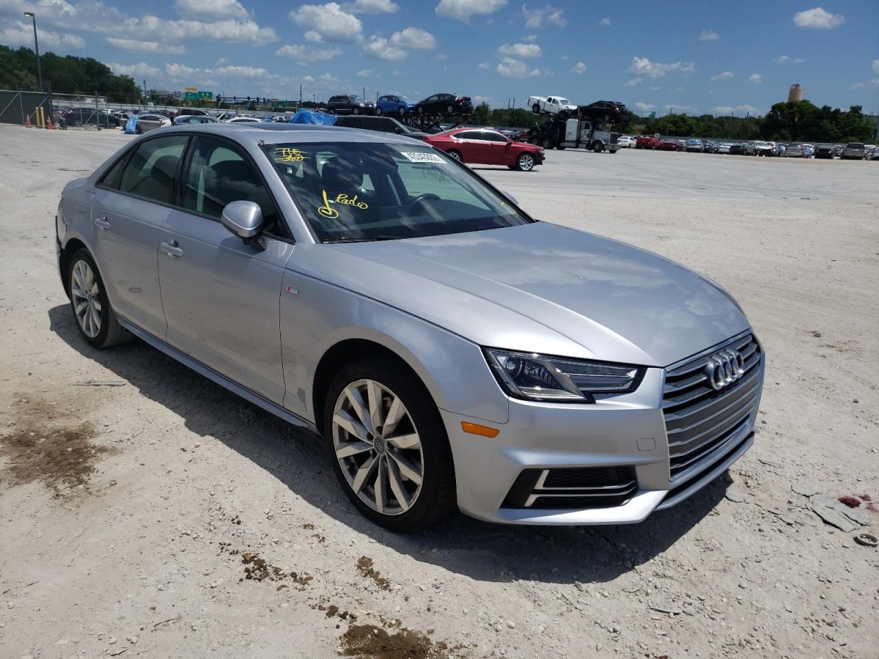 AUDI A4 PREMIUM 2018 with VIN WAUKMAF44JA025277 - Photo from auction