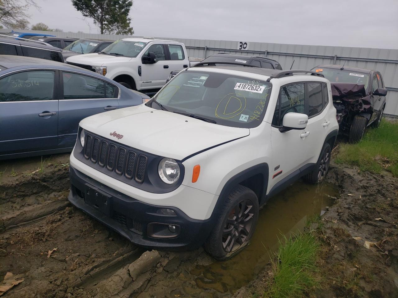 Photo 2 from auction – 2016 JEEP RENEGADE L with VIN ZACCJBBT5GPD56185