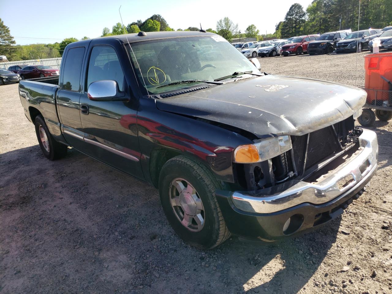 GMC NEW SIERRA 2005 with VIN 2GTEC19T151301842 - Photo from auction
