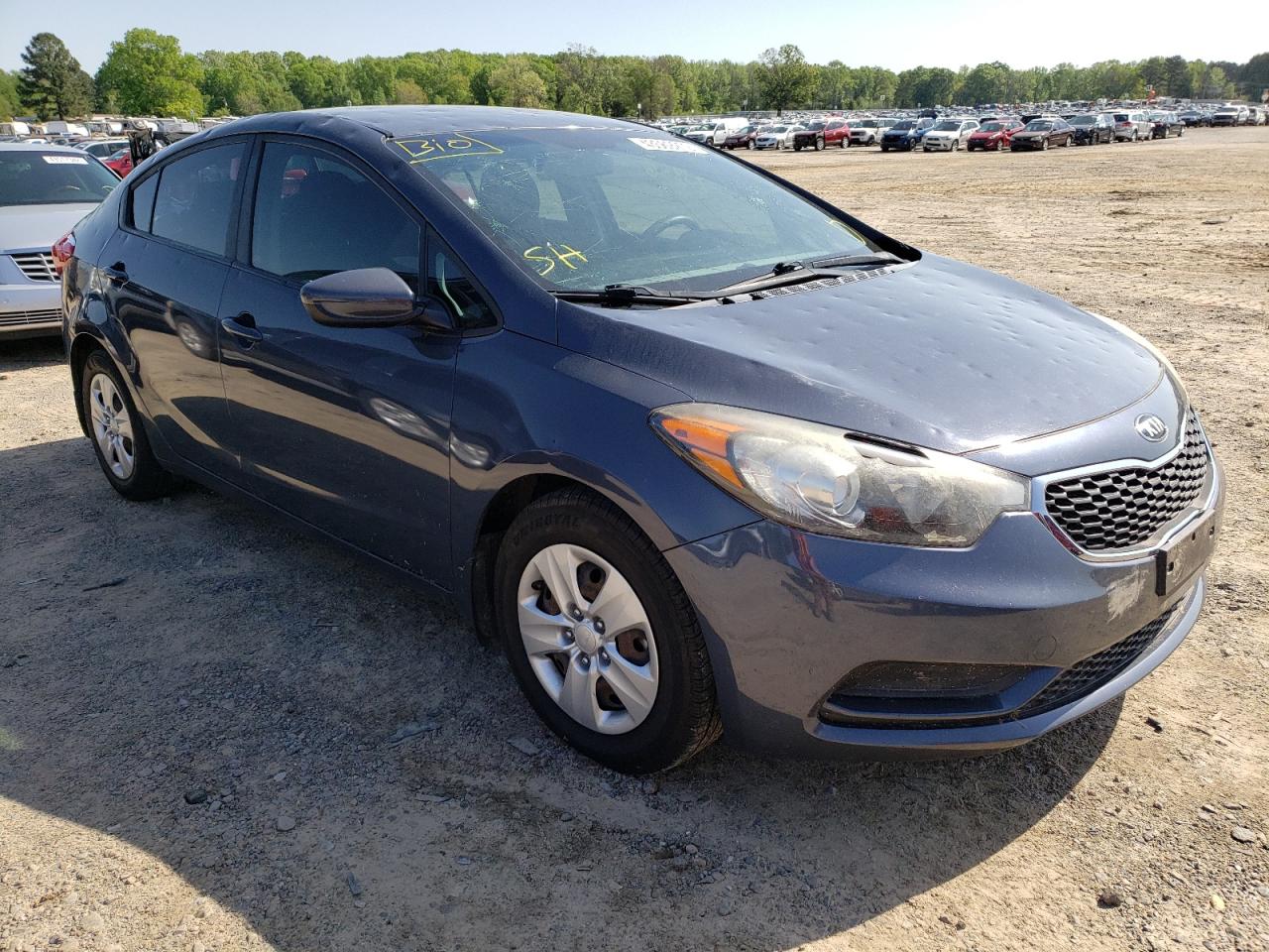 KIA FORTE LX 2016 with VIN KNAFK4A66G5584803 - Photo from auction