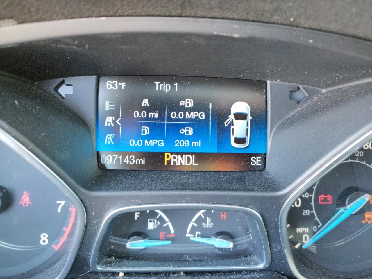 Photo 8 from auction – 2016 FORD FOCUS SE with VIN 1FADP3K26GL290286