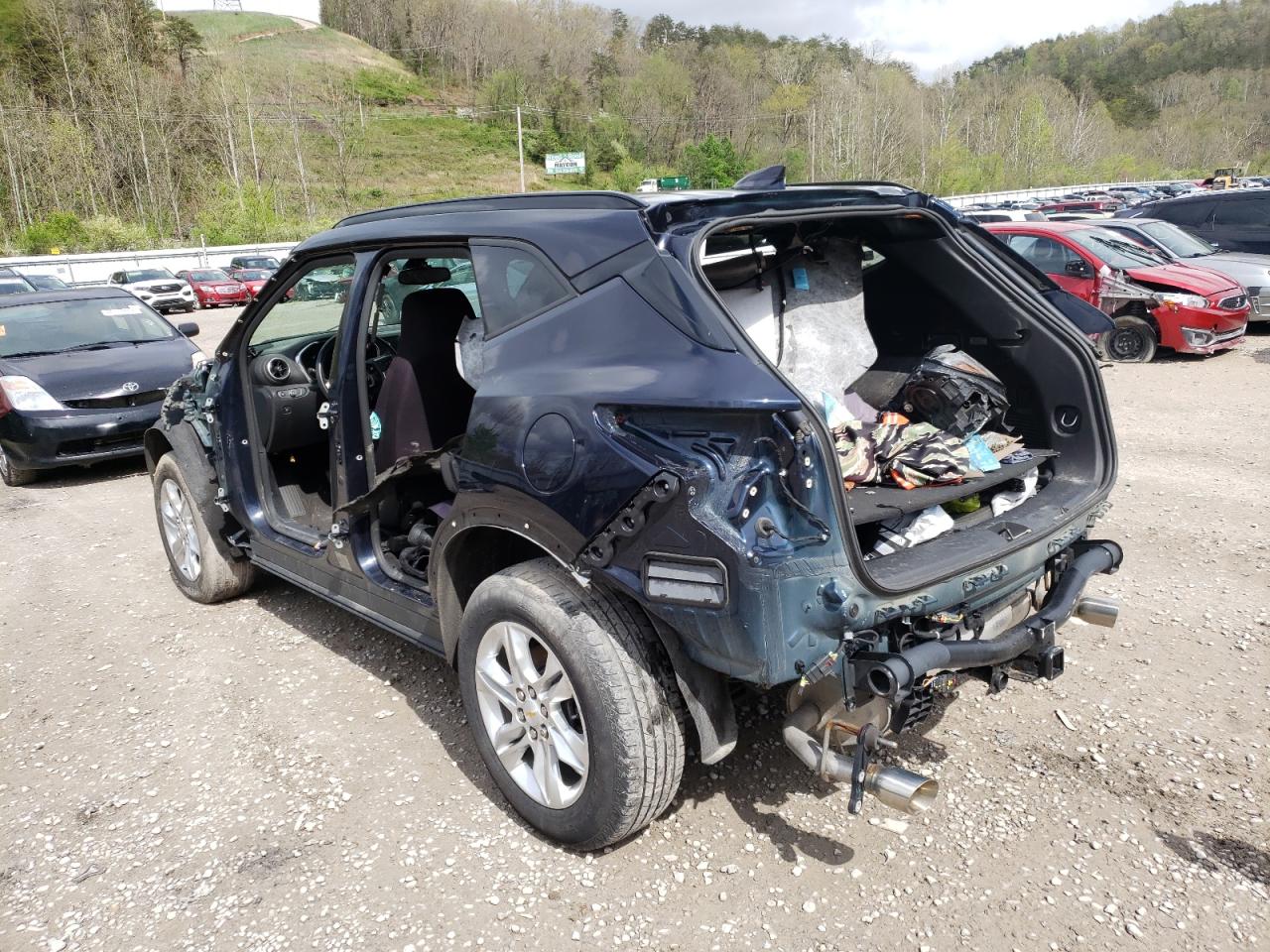 Photo 3 from auction – 2020 CHEVROLET BLAZER 2LT with VIN 3GNKBHRS6LS660988