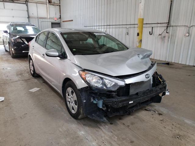 KIA FORTE LX 2016 with VIN KNAFK4A67G5567475 - Photo from auction